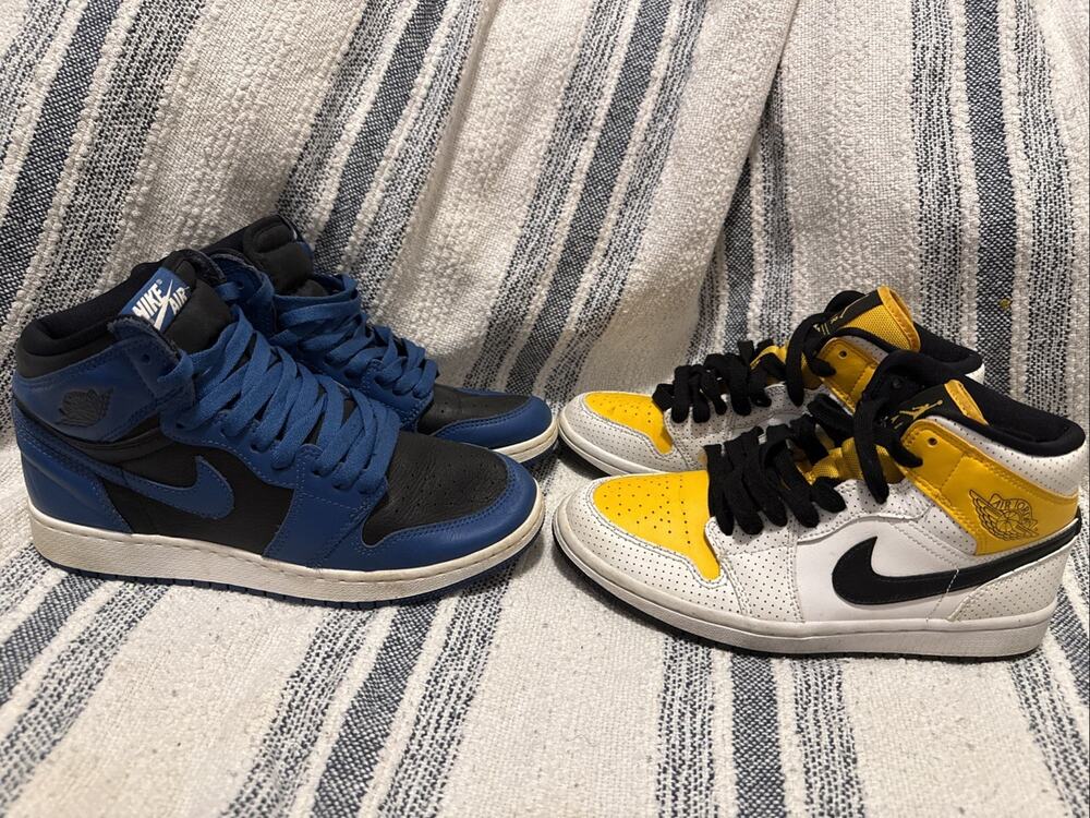 Nike Jordan Retro High Boys 6.5 Year Bundle Deal 2 Pair Shoes